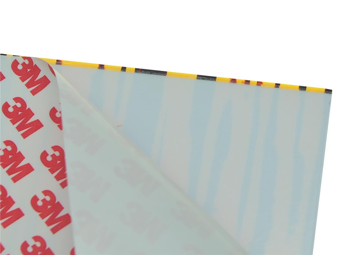 KAISH 25x20cm Acoustic Guitar Self Adhesive Scratch Plate Sheet Pickguard Material Sheet TawnyStripe